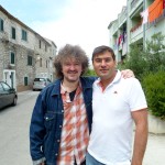 with Zoran Dukić in Gomilica